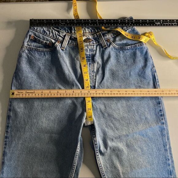 LEVI’S 512 VINTAGE Blue Made in the USA in June of 1995 Women’s size 13 Short - Picture 9 of 10